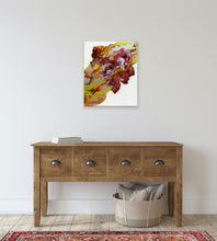 Carica l'immagine nel visualizzatore di Gallery, Fine Fluid Art by female artist Alessia Camoirano using color psychology and chromology to evoke emotions and fellings