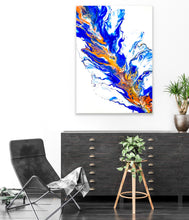 Load image into Gallery viewer, Forgiveness, fine fluid art by female artist Alessia Camoirano Bruges