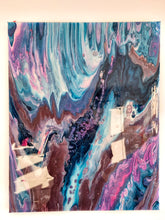 Carica l'immagine nel visualizzatore di Gallery, Resin abstract Art by Alessia Camoirano Bruges