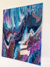 Load image into Gallery viewer, Resin abstract art
