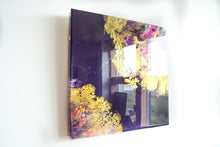 Load image into Gallery viewer, Resin art in purple for mental health
