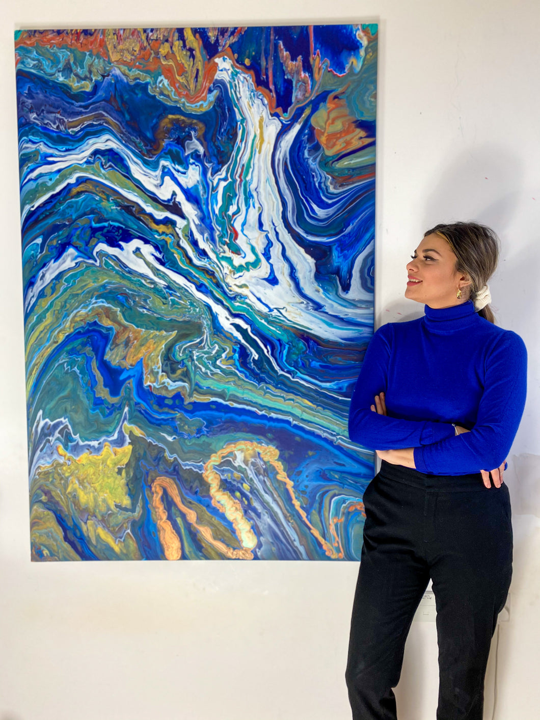 Alessia Camoirano Bruges artist exploring identity and mental health